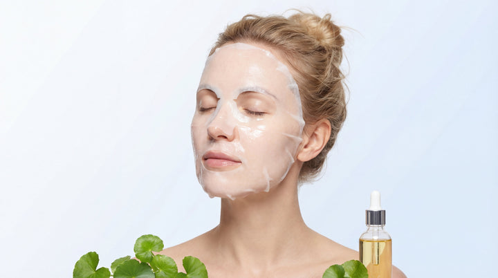 masque peau sensible rougeurs actifs coréens apaisants centella niacinamide