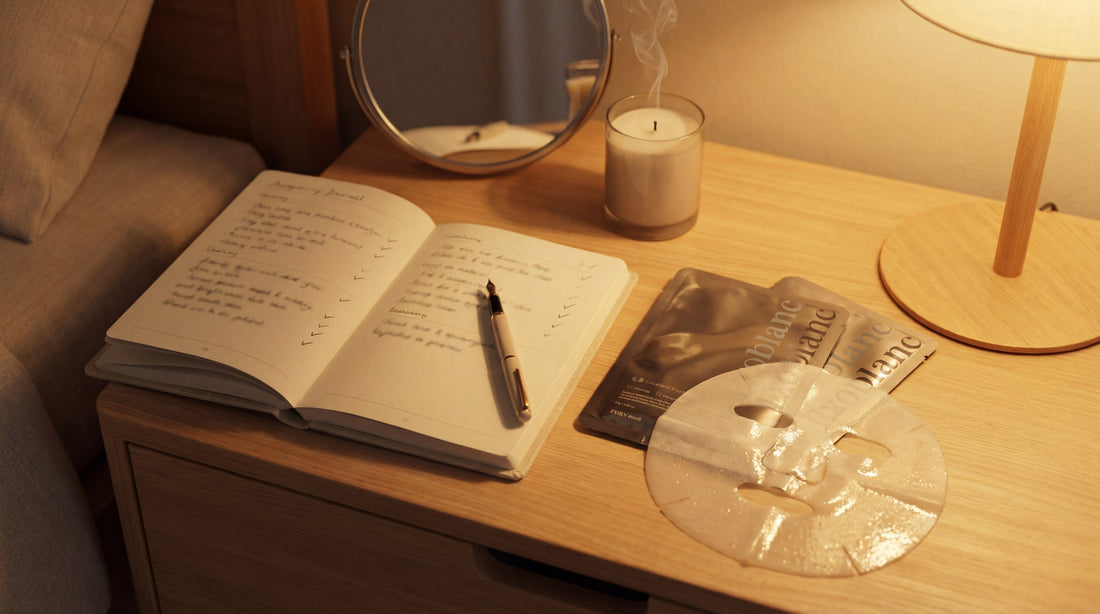 cure exoblanc résultats semaine par semaine journal masque collagène coréen pdrn