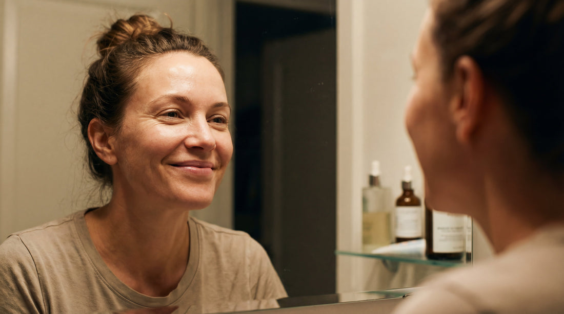 routine collagène visage 40 ans femme rituel soin du soir K-Beauty