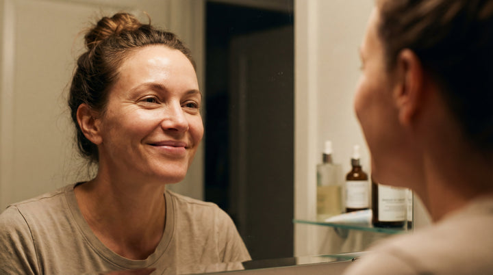 routine collagène visage 40 ans femme rituel soin du soir K-Beauty