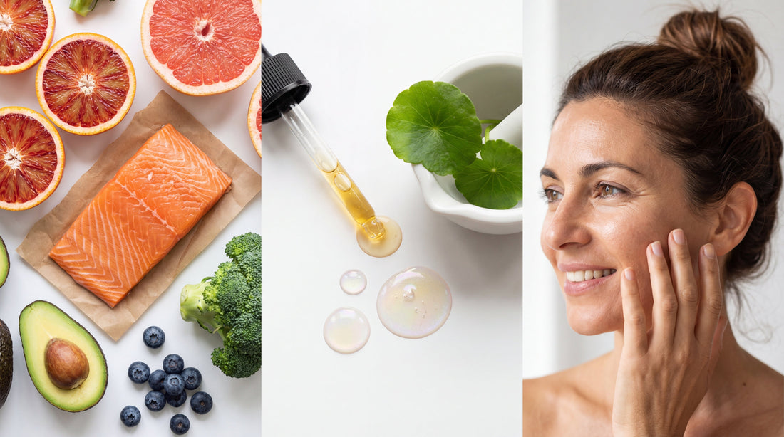 stimuler collagène naturellement visage 5 méthodes science alimentation actifs topiques