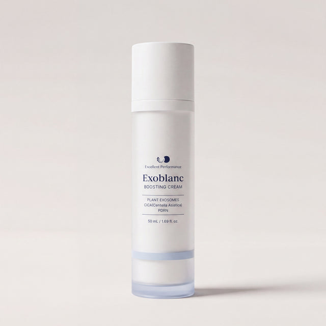 Crème Cica & Céramides coréenne ExoBlanc 50 ml — flacon pompe airless