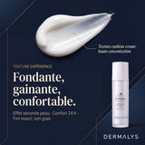 Texture cushion-cream de la crème ExoBlanc : riche, fondante, sans film occlusif