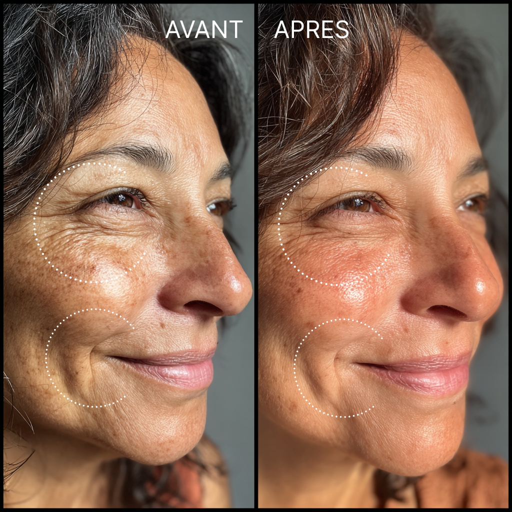 Mosaïque avant/après