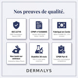 Sérum ExoBlanc — certifications ISO 22716 CPNP fabriqué Corée